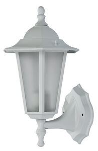 Alexander 1 Light 15 inch White Outdoor Wall Lantern