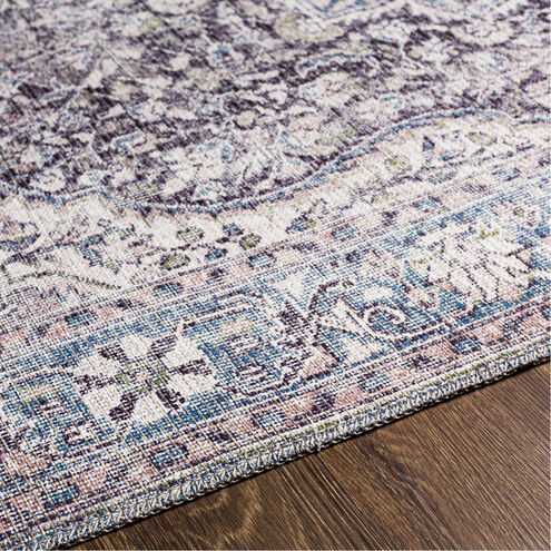 Colin 122 X 94 inch Light Blue Rug in 8 x 10, Rectangle