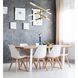 Ari 8 Light 13.5 inch Satin Gold Pendant Ceiling Light