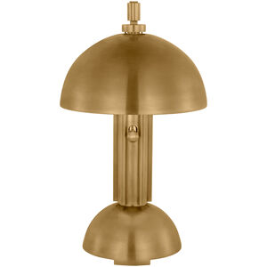 Thomas O'Brien Dally 13.5 inch 8.00 watt Hand-Rubbed Antique Brass Desk Lamp Portable Light