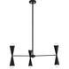 Cade 6 Light 34 inch Black Pendant Ceiling Light