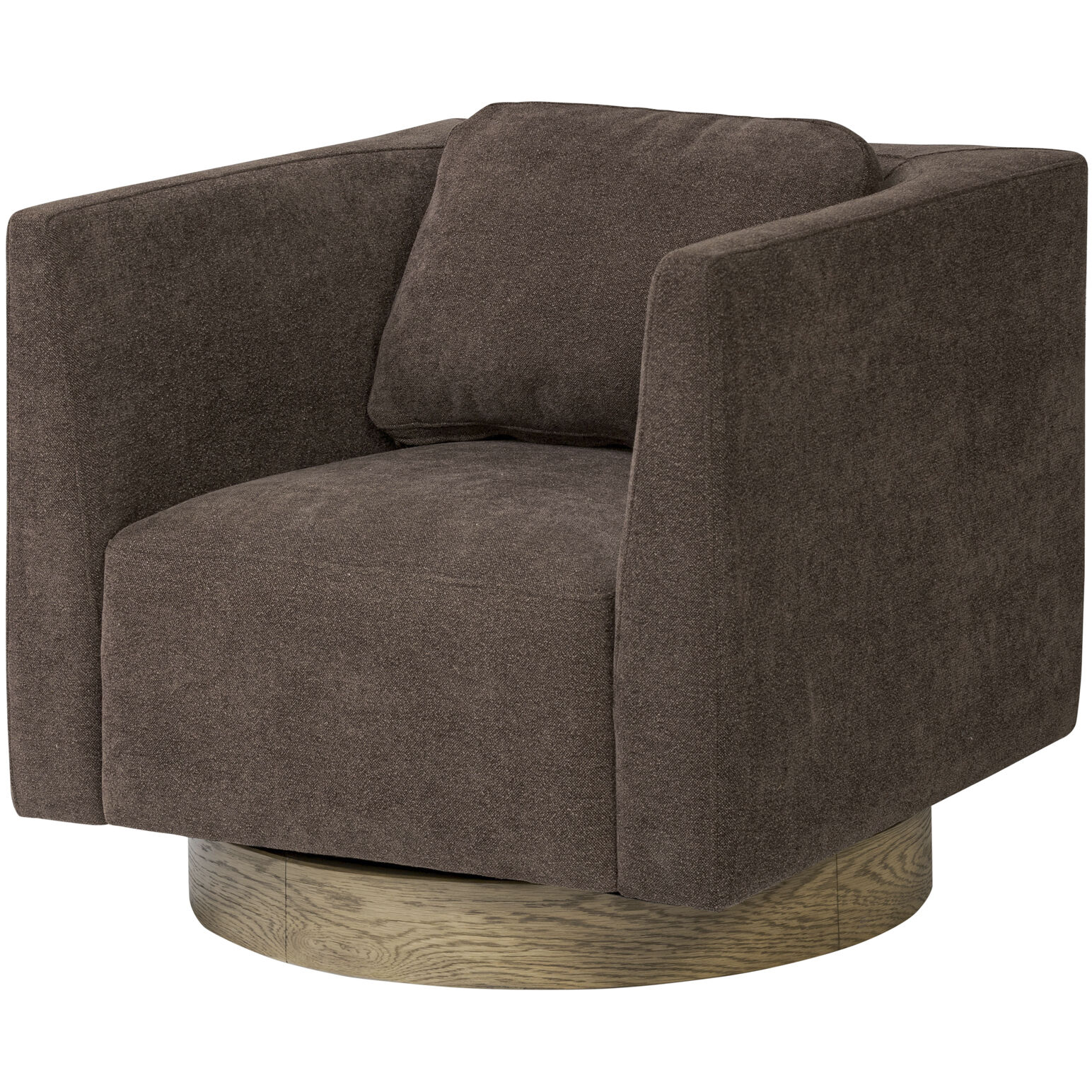 Fullerton Harvest Oak with Chocolate Accent Chair