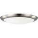 Hugger Light Kit LED Brushed Steel Fan Hugger Light Kit