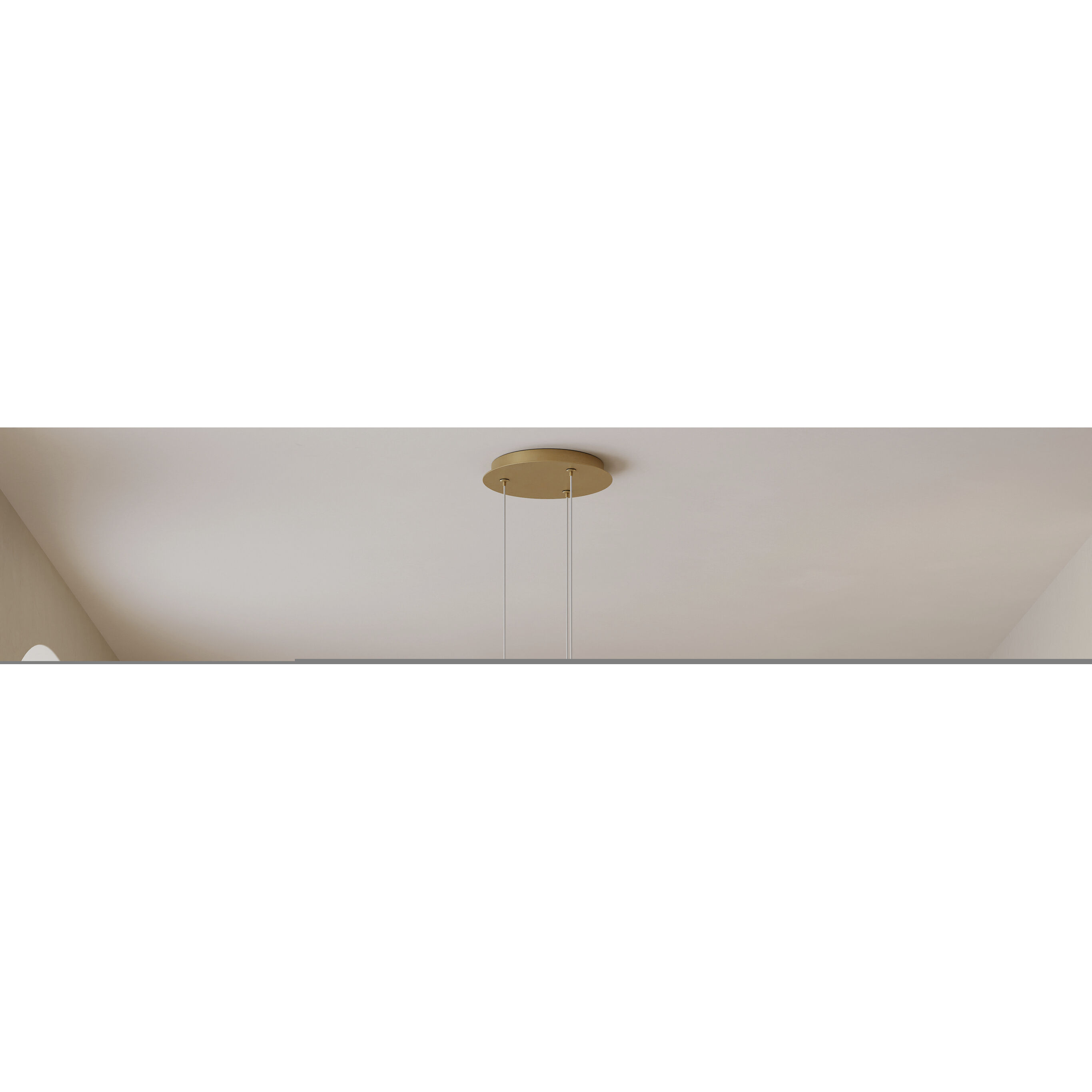 Briselle LED 10 inch Legacy Brass Pendant Ceiling Light