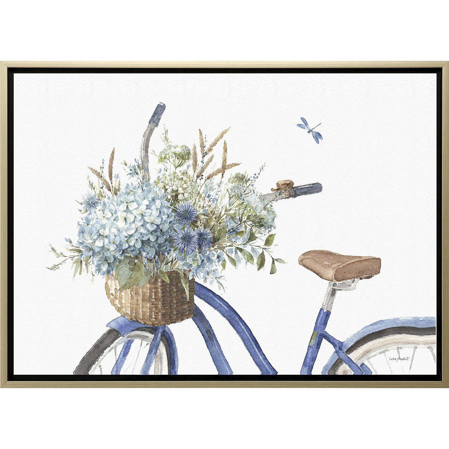 Farmhouse Blue and Green and Brown and Gray Canvas, Propac