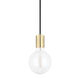 Ava 1 Light 5.00 inch Pendant