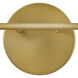 Haddie LED 14.5 inch Seafoam Bath Light Wall Light