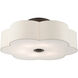 Solstice 6 Light 28 inch English Bronze Semi Flush Ceiling Light