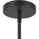 Alora Mood Beckett 4 Light 48.5 inch Matte Black Linear Pendant Ceiling Light