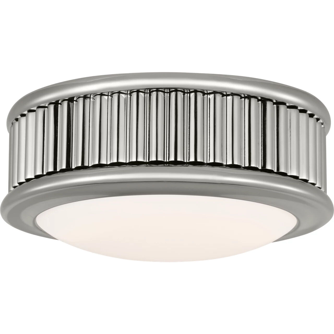 Paloma Contreras Ritz 5 inch Polished Nickel Flush Mount Ceiling Light