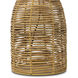 Monica 28.25 inch 150.00 watt Natural Table Lamp Portable Light