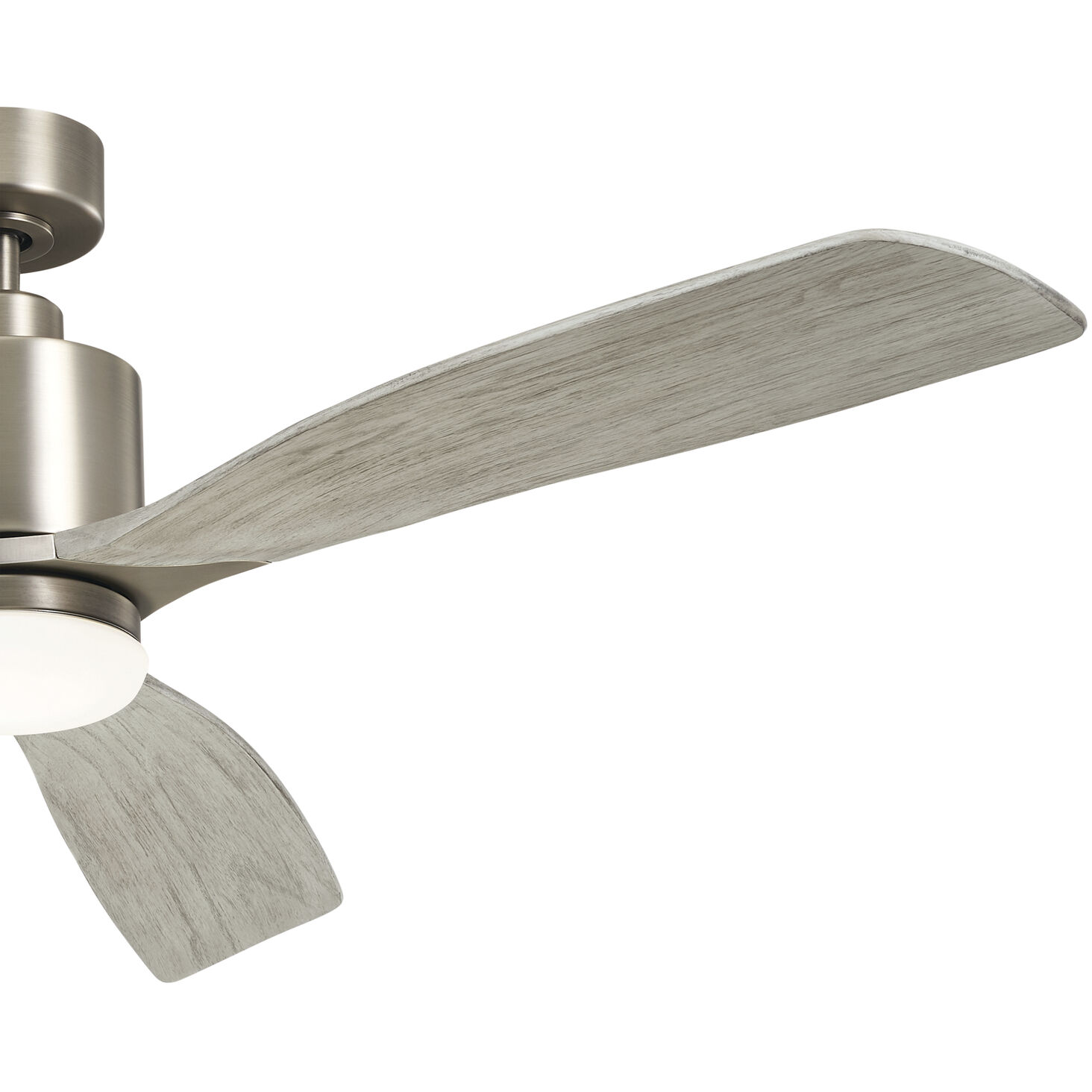 Ridley 60 inch Antique Pewter with Weathered White Walnut/Weathered White Walnut Blades Ceiling Fan
