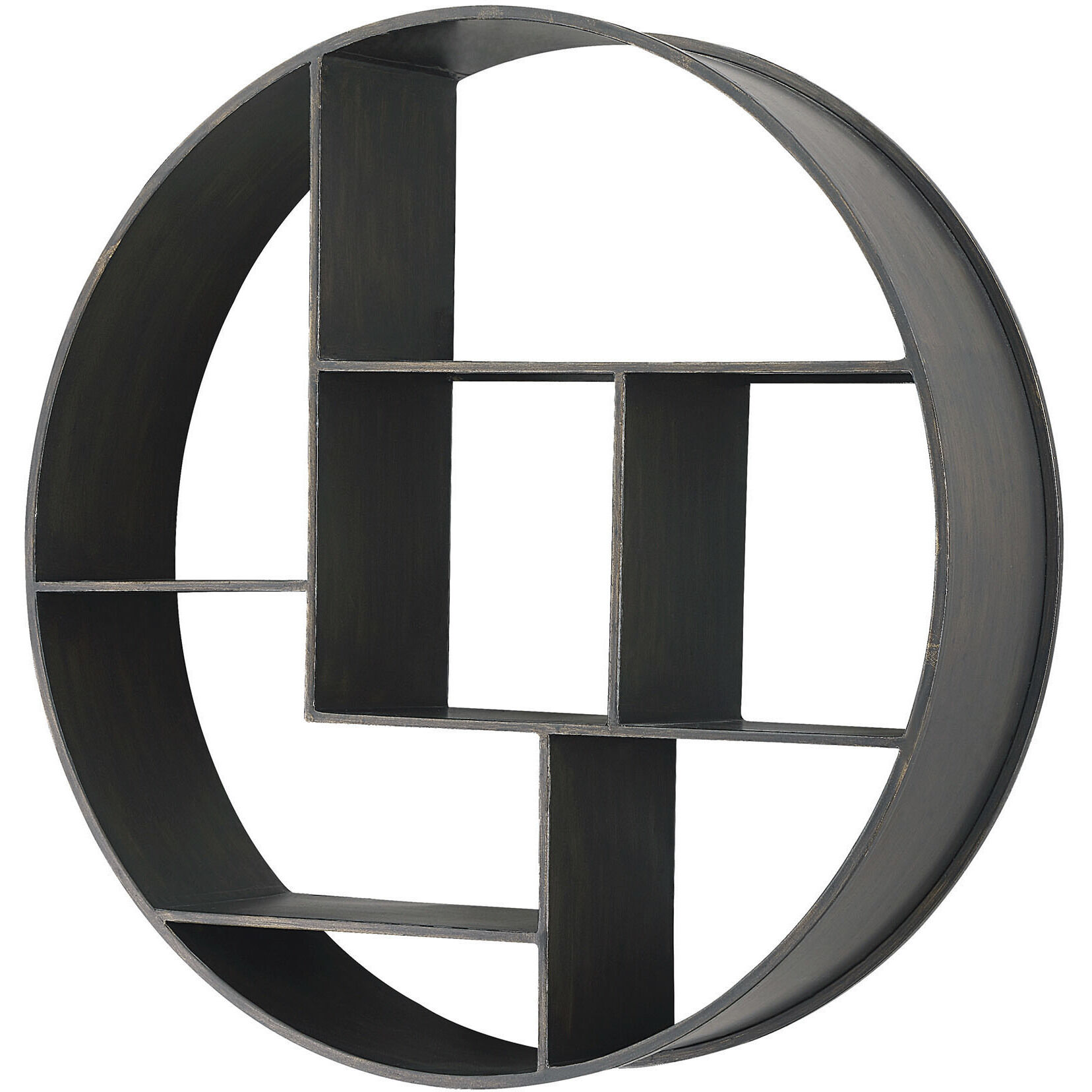 Stellar 29 X 29 X 7 inch Graphite Wall Shelf