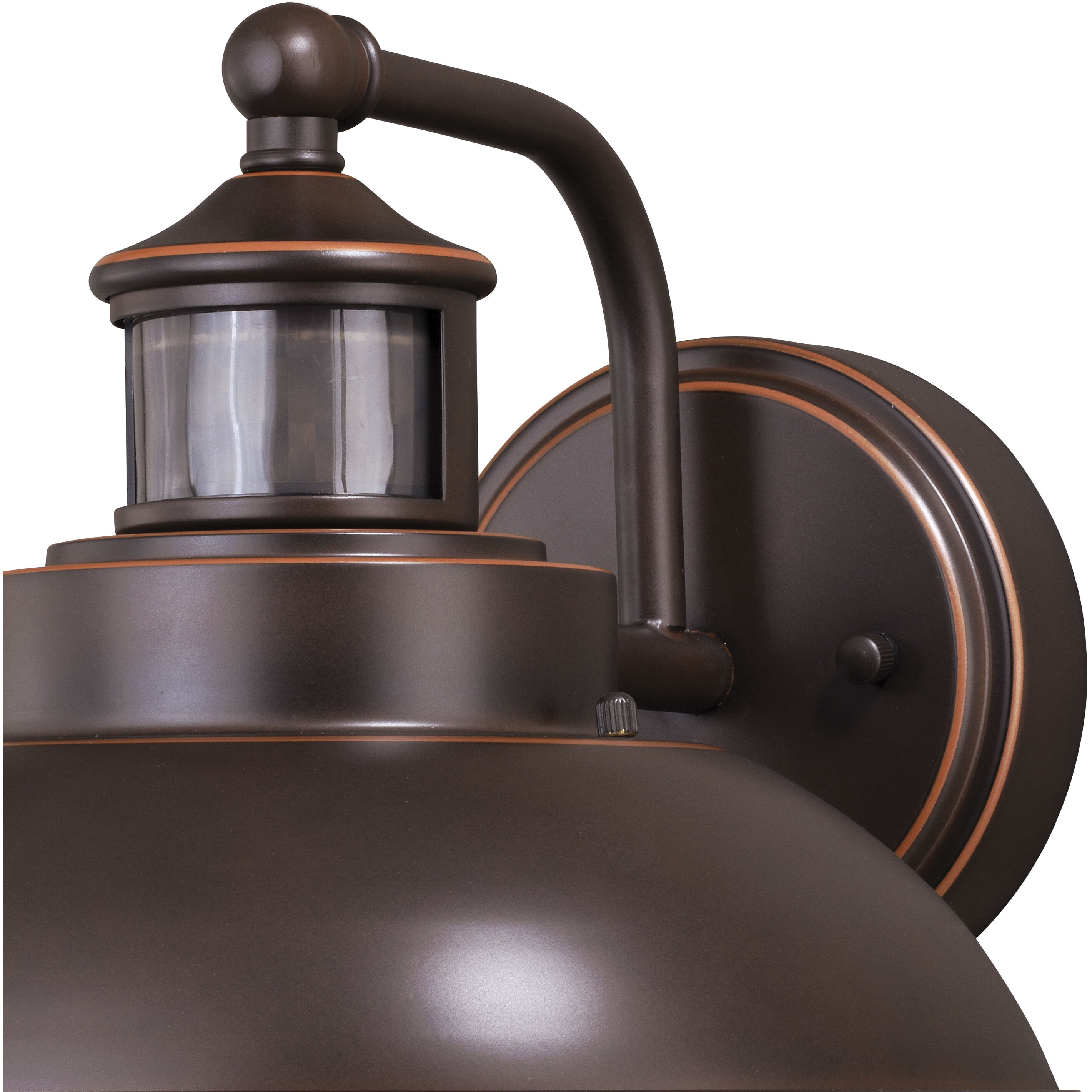 Harwich Burnished Bronze Outdoor Motion Sensor
