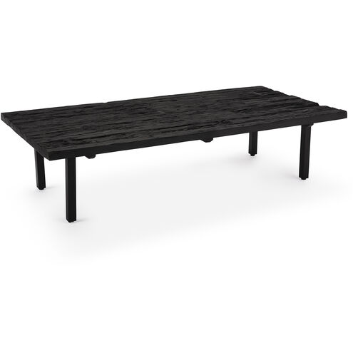 Ash 66 X 33 inch Black Coffee Table, Cocktail Table