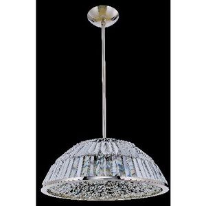 Doma 20 inch Polished Nickel Pendant Ceiling Light