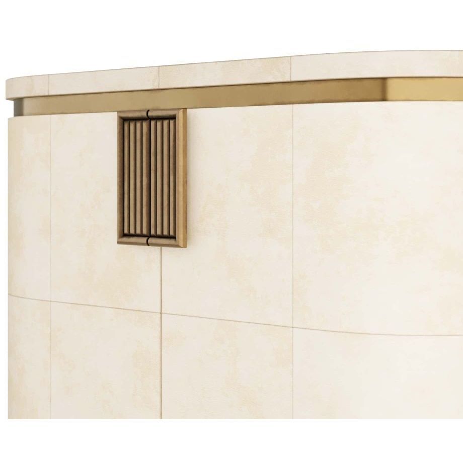 Rucci 35.5 inch Ivory Cocktail Cabinet