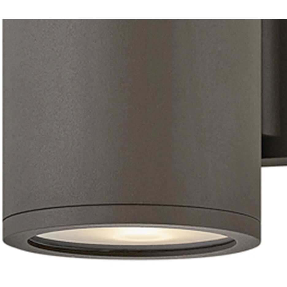 Coastal Elements Silo LED 8 inch Architectural Bronze Outdoor Wall Mount Lantern, Down Light