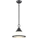 Sven 1 Light 12 inch Matte Black Pendant Ceiling Light
