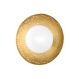 Glimmer LED 10 inch Aged Brass ADA Wall Sconce Wall Light