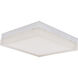 IceCube LED 9 inch Chrome Flush Mount Ceiling Light