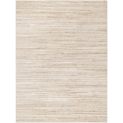 Enlightenment 132 X 96 inch Pearl / Ash Handmade Rug in 8 x 11
