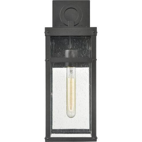 Dalton 1 Light 18 inch Textured Black Outdoor Sconce