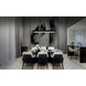 Beyond Marquis LED 46.5 inch Black Linear Pendant Ceiling Light, Beyond