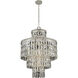 Kasturi 13 Light 24 inch Silver Pendant Ceiling Light