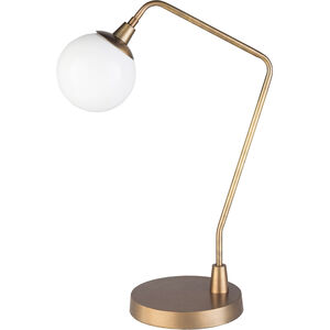 Cornplanter 24 inch 25 watt Brass Table Lamp Portable Light