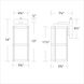 Lantern LED 14 inch Bronze Outdoor Wall Light