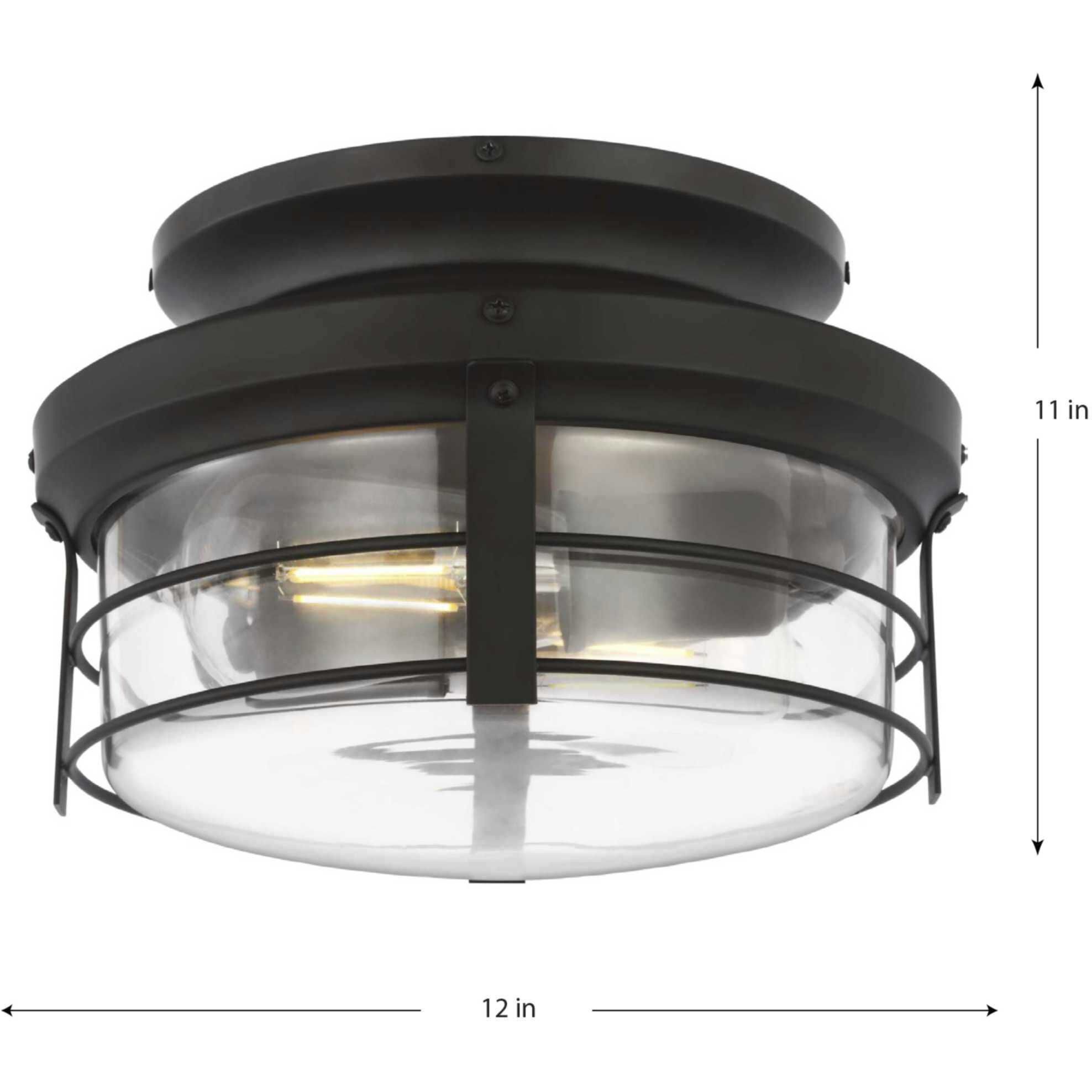 Springer II LED Architectural Bronze Fan Light Kit