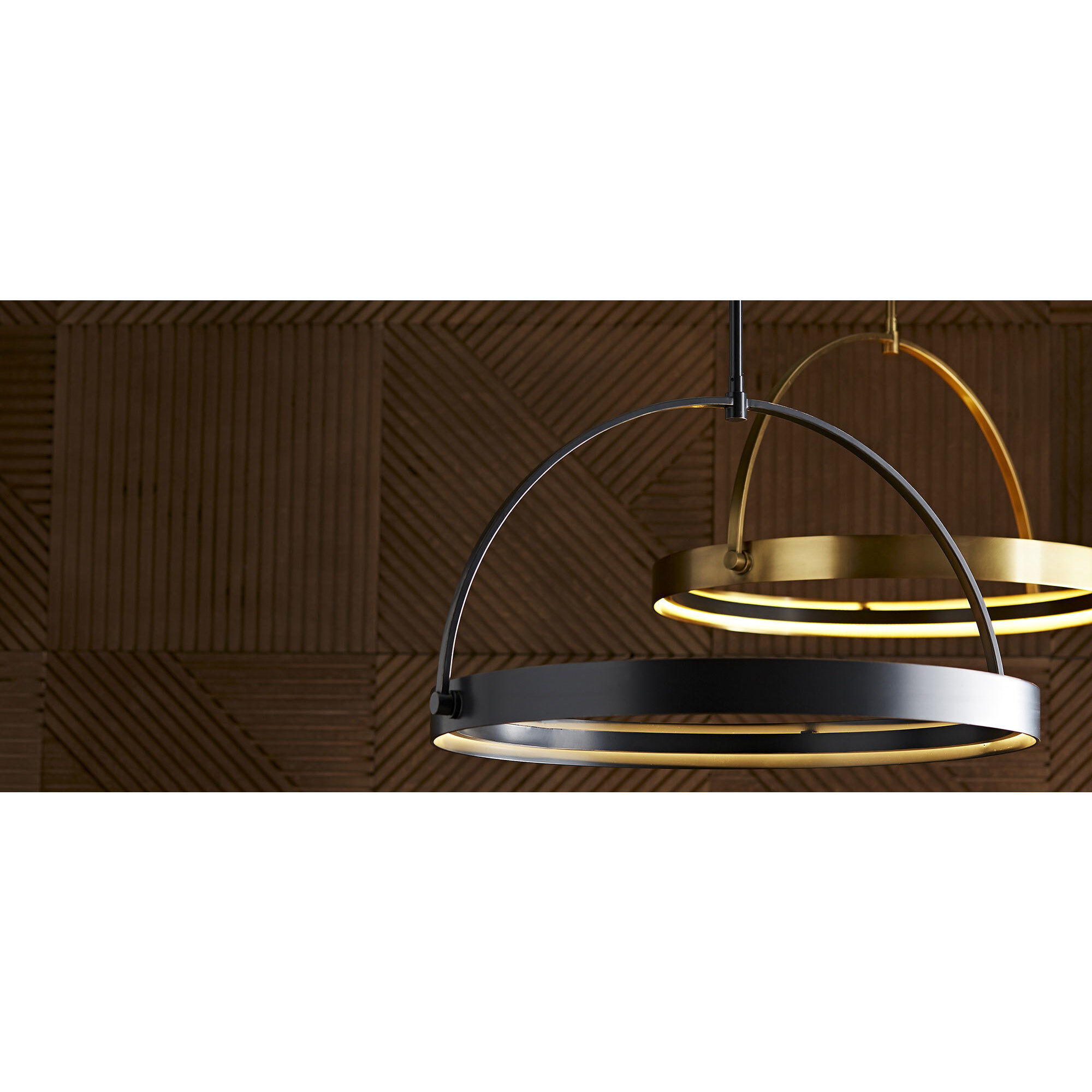 Fisk LED 28 inch Bronze Pendant Ceiling Light