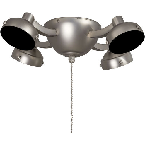 Universal 4 Light Brushed Steel Universal Fan Fitter