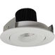 Iolite White with White Recessed Light in 3000K, 1000, Round Surface Gimbal
