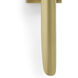 Redford 2 Light 4.25 inch Natural Brass Wall Sconce Wall Light