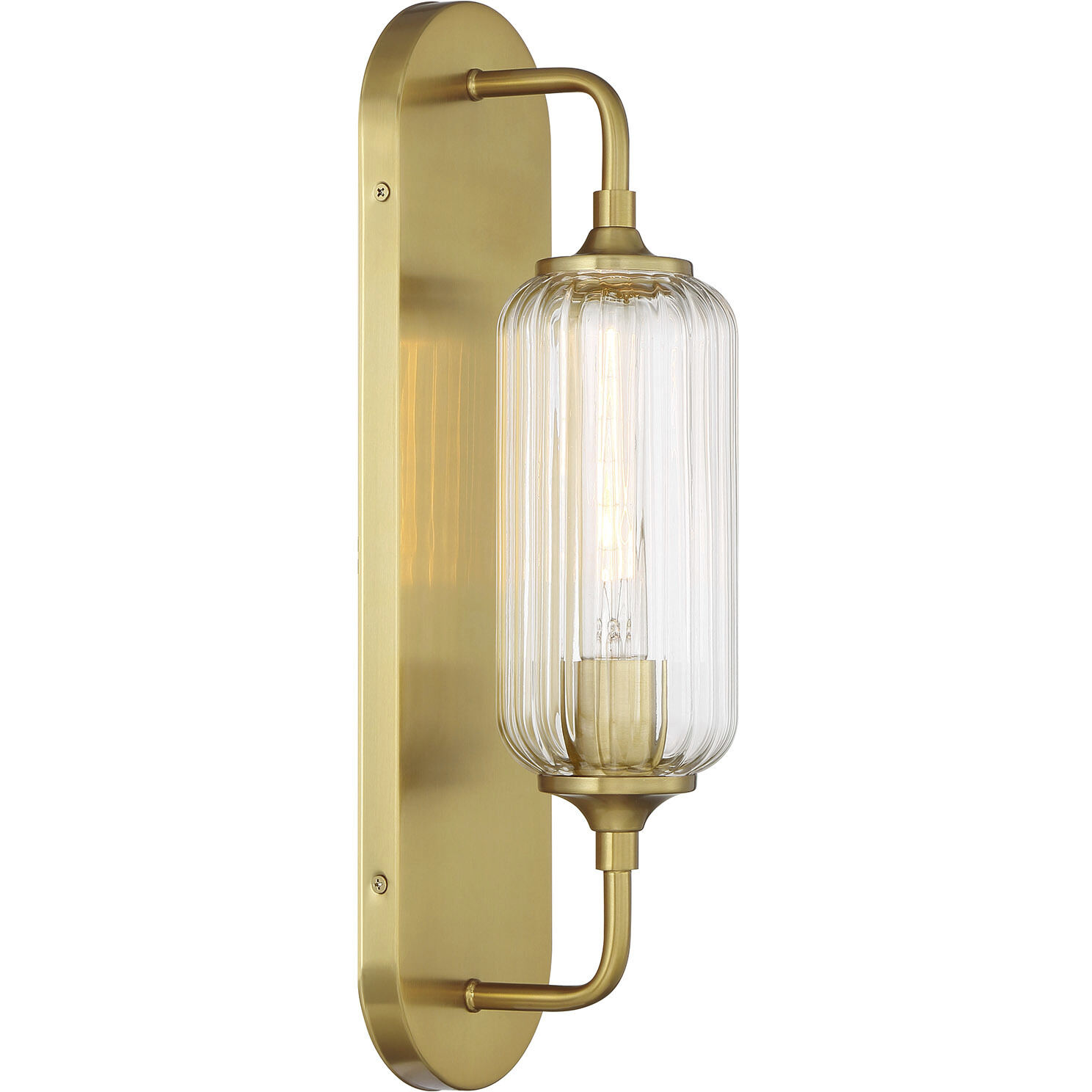 Holton Wall Sconce Wall Light in Warm Brass
