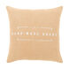 Circa 18 X 18 inch Wheat Pillow Kit, Square