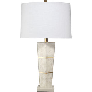 Spectacle 31 inch 150.00 watt Horn Lacquer w/ Gold Leaf Accents Table Lamp Portable Light