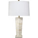 Spectacle 31 inch 150.00 watt Horn Lacquer w/ Gold Leaf Accents Table Lamp Portable Light