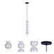 Pearls 1 Light 5 inch Matte Black Pendant Ceiling Light