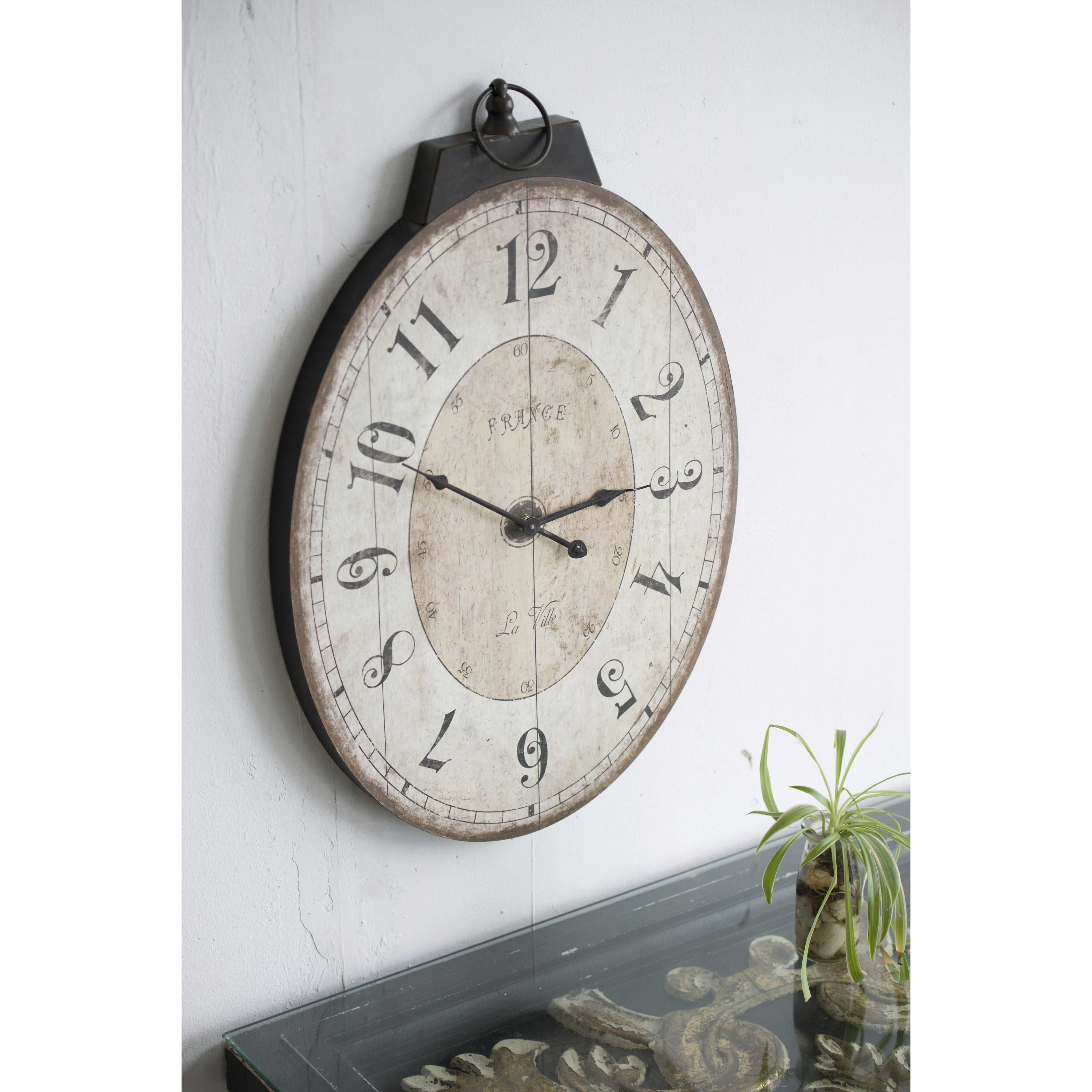 Thaddeus 29 X 17.7 inch Clock