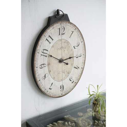Thaddeus 29 X 17.7 inch Clock