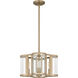 Renee 4 Light 15 inch Bronze Gold Pendant Ceiling Light