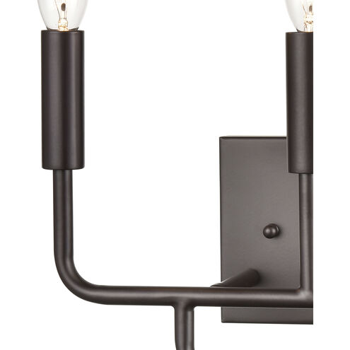 Park Slope 3 Light 13 inch Oil Rubbed Bronze Vanity Light Wall Light, Small