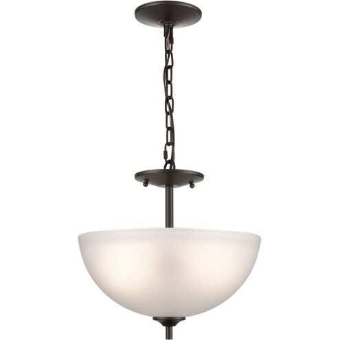 Jackson 2 Light 14 inch Oil Rubbed Bronze Pendant Ceiling Light