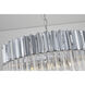 Canada 8 Light 23.6 inch Chrome Chandelier Ceiling Light