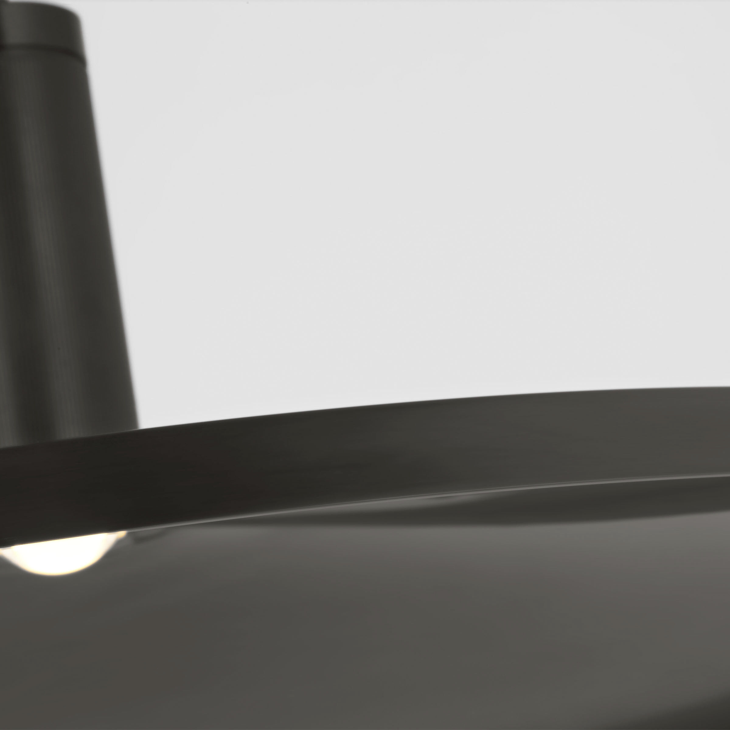 Avroko Saucer Direct LED 24 inch Bronze and Darkened Brass Pendant Ceiling Light