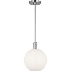 Drew & Jonathan Colewood 1 Light 12.5 inch Brushed Nickel Pendant Ceiling Light, Small