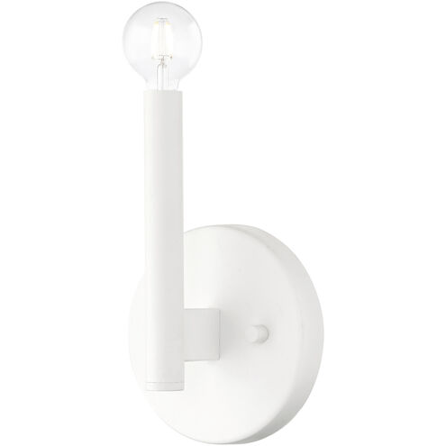 Copenhagen 1 Light 5.13 inch White ADA Wall Sconce Wall Light, Single